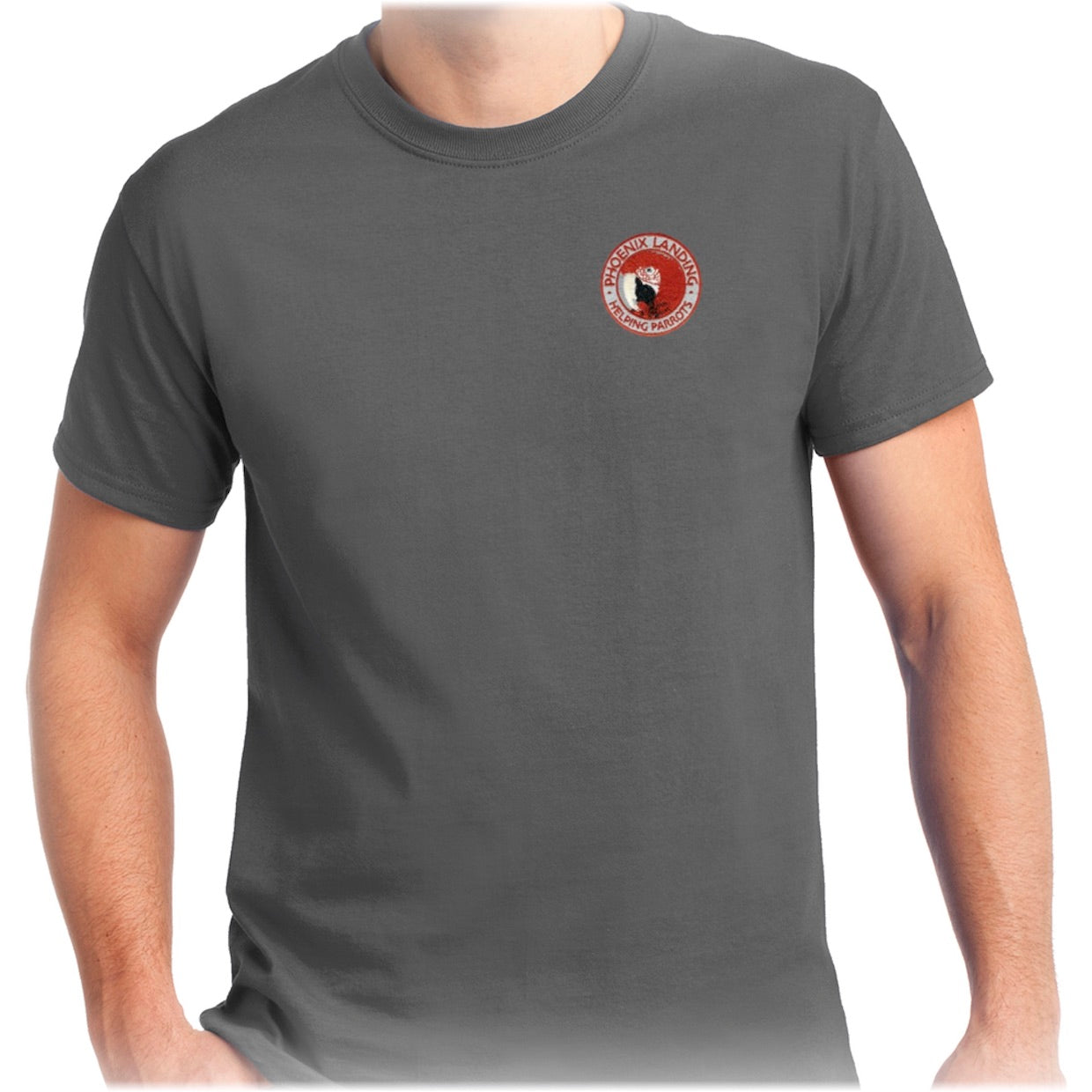 Short Sleeve Tee Shirt - Charcoal