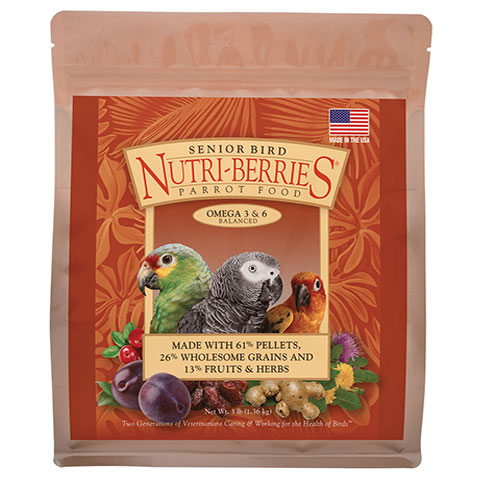 Senior Bird Nutri-Berries for Parrots