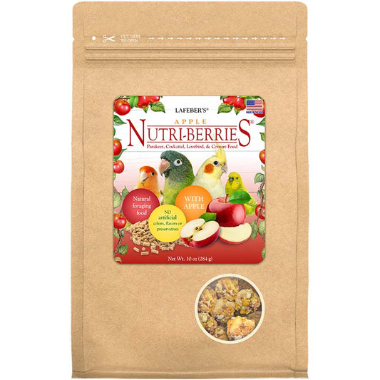 Apple Nutri-Berries for Small Birds - 10 oz