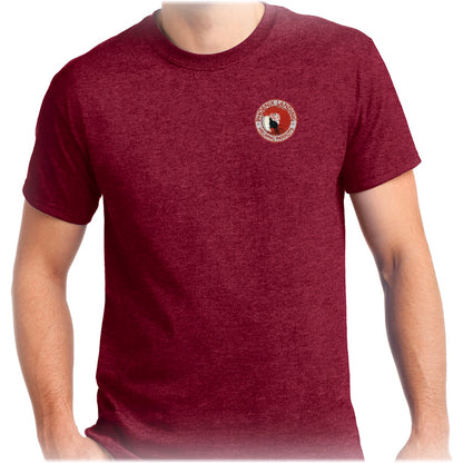 Short Sleeve Tee Shirt - Antique Cherry Red