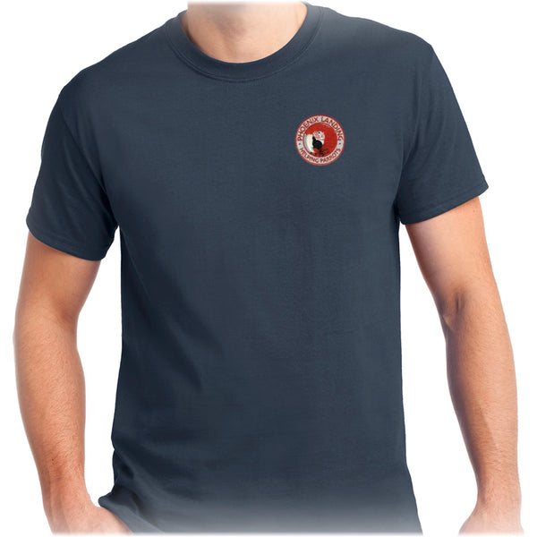 Short Sleeve Tee Shirt - Blue Dusk