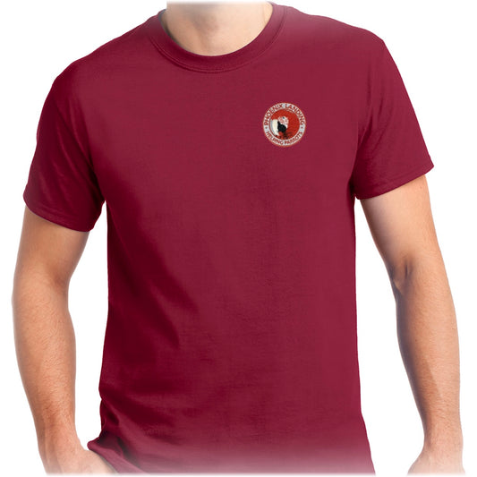 Short Sleeve Tee Shirt - Cardinal Red