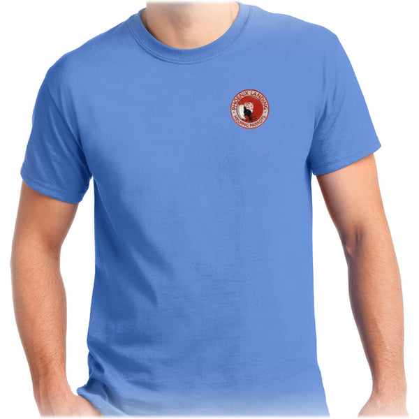 Short Sleeve Tee Shirt - Carolina Blue