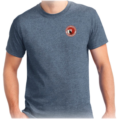 Short Sleeve Tee Shirt - Heathered Indigo