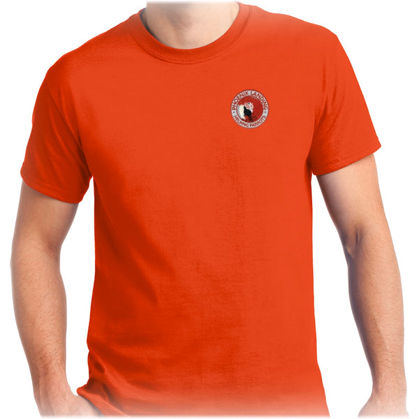 Short Sleeve Tee Shirt - Orange