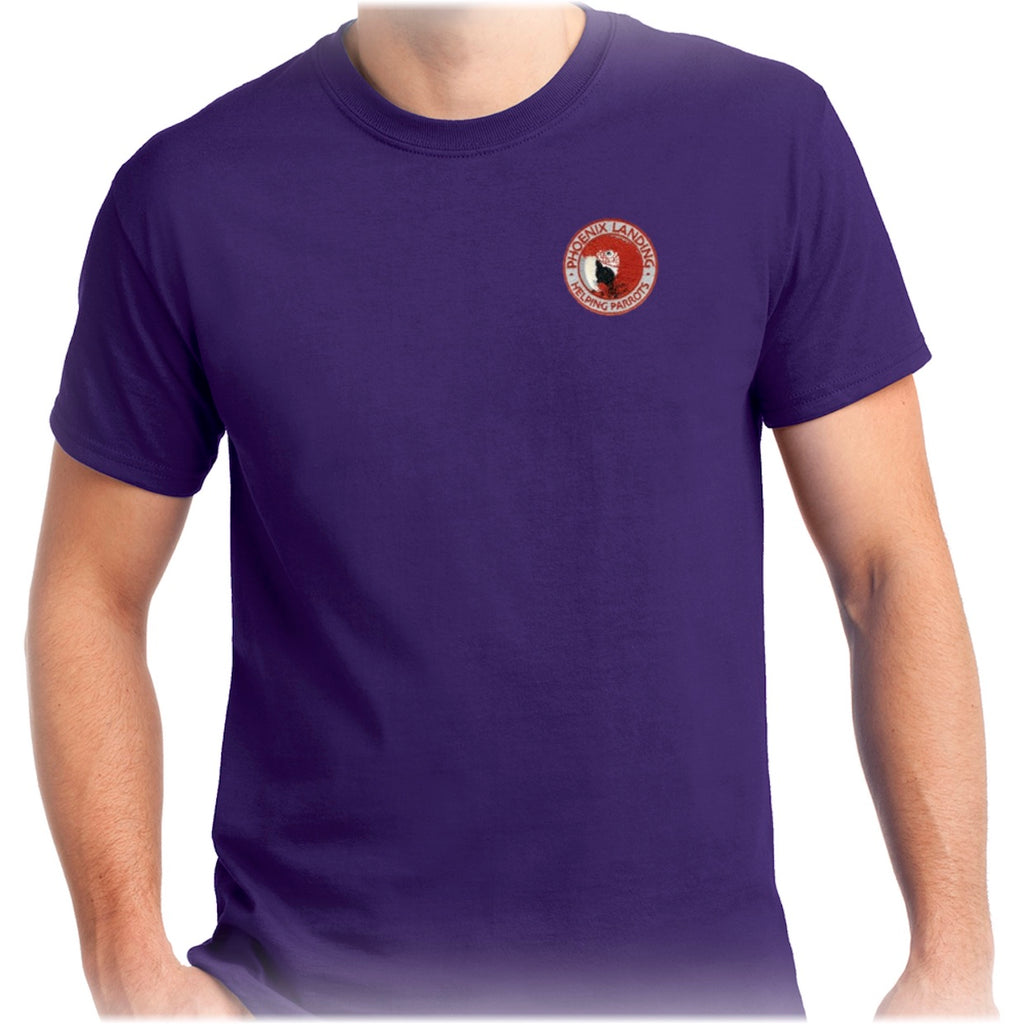 Short Sleeve Tee Shirt - Purple