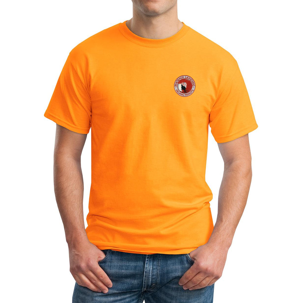 Short Sleeve Tee Shirt - Tangerine