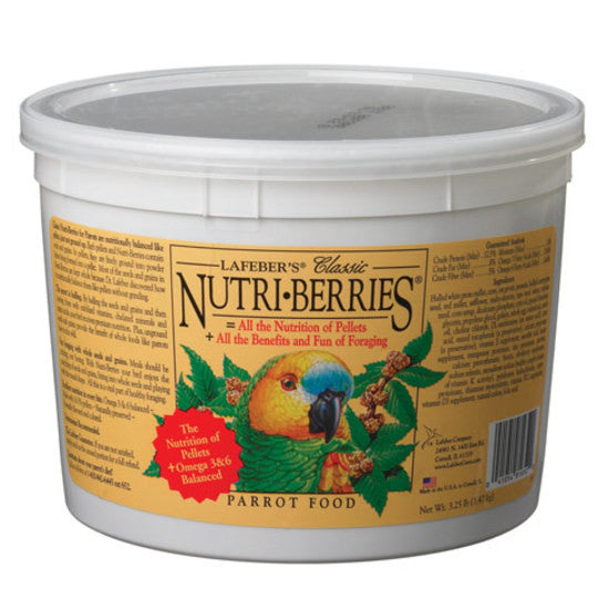 Classic Parrot Nutri-Berries - 3.25 lb