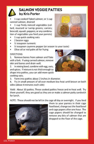 Nourish to Flourish, A Healthy Cookbook for Parrots