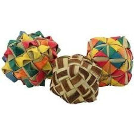 Square Woven Foot Toys - 3 pk