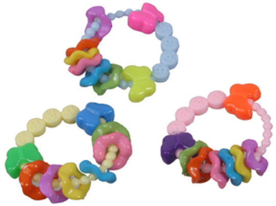 Wiggly Bangles Foot Toys - 3 pk