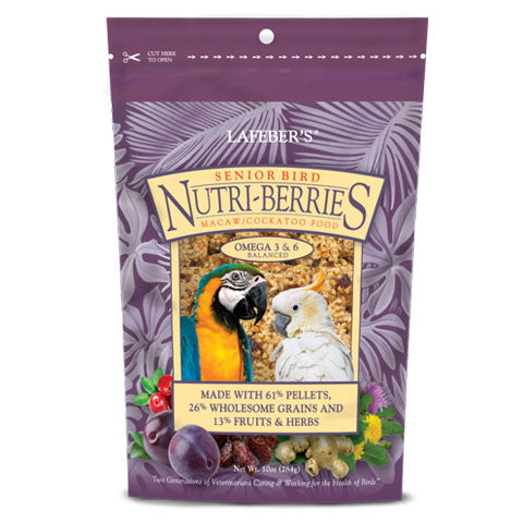 Senior Bird Nutri-Berries for Macaws & Cockatoos