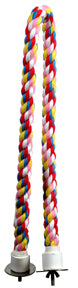 Cotton Rope Cable Perch - Colors vary