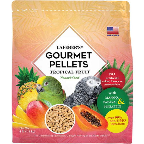 Lafeber Tropical Fruit Gourmet Pellets for Parrots