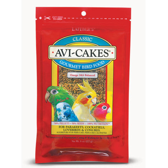 Classic Avi-Cakes for Small Birds - 8 oz