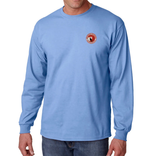 Long Sleeve Tee Shirt - Carolina Blue