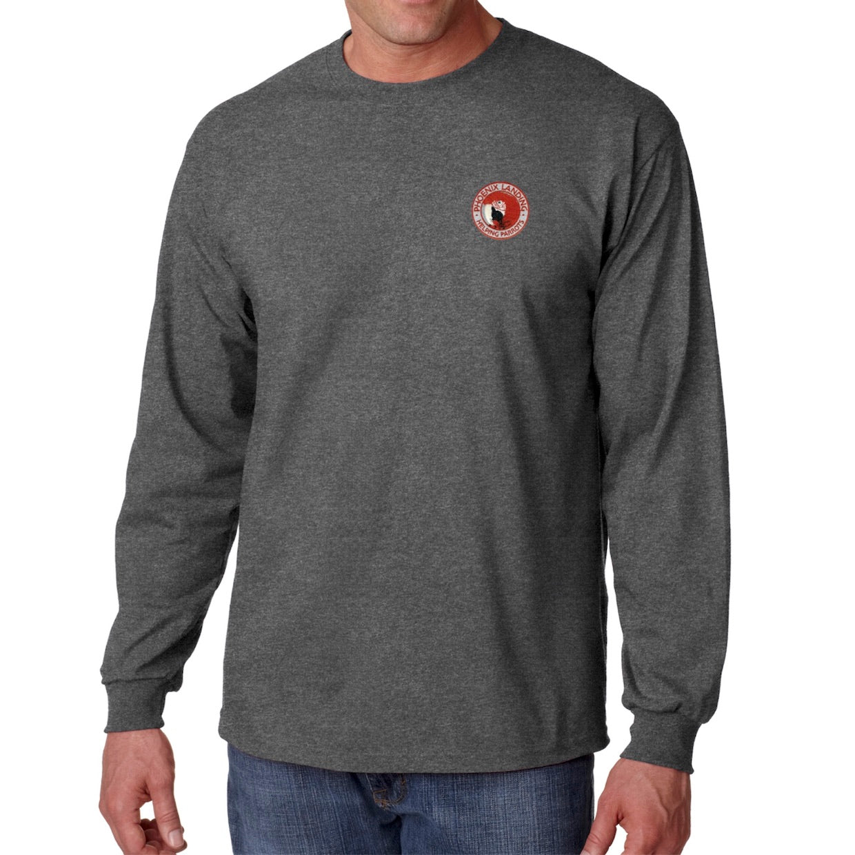 Long Sleeve Tee Shirt - Dark Heather