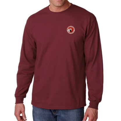 Long Sleeve Tee Shirt - Maroon