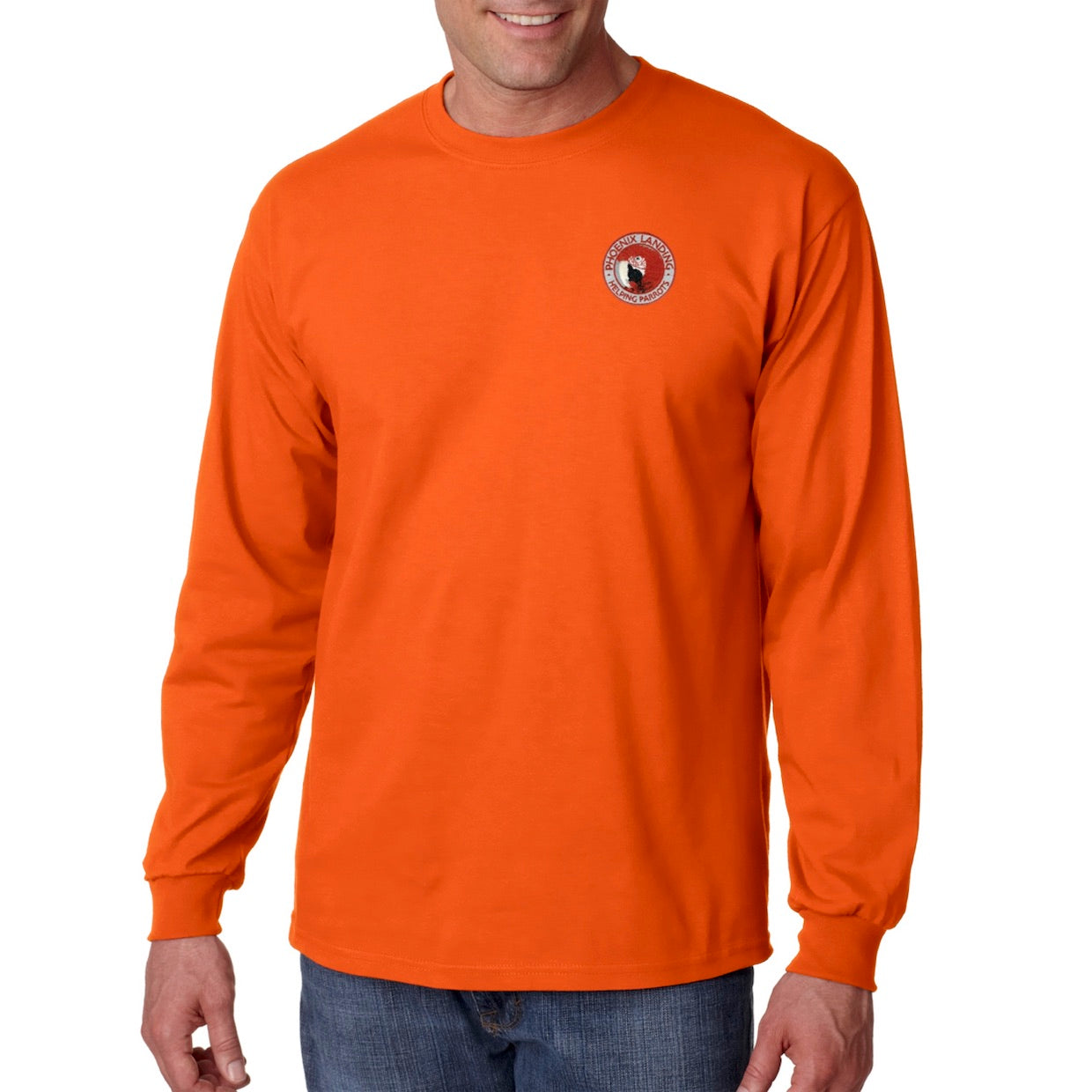 Long Sleeve Tee Shirt - Orange