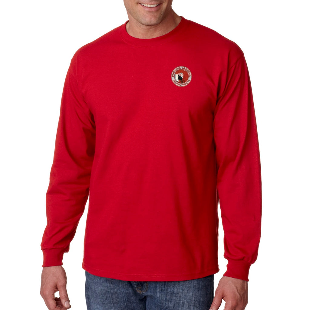 Long Sleeve Tee Shirt - Red